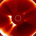 Latest LASCO C2 image of the Sun