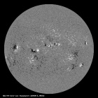 Latest SDO/HMI Magnetogram image of the Sun